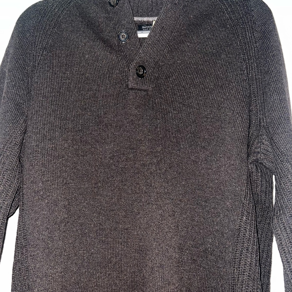 Banana Republic Dark Brown Wool Sweater